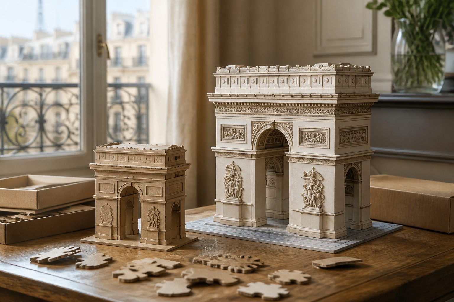 Prix du puzzle 3D Arc de Triomphe : comparer sans confondre les versions
