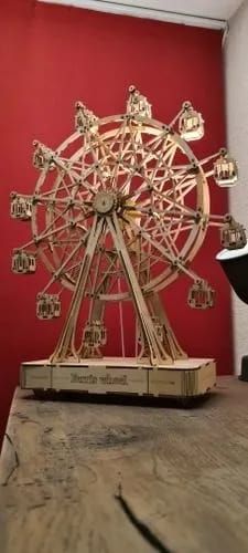 Photo du montage partagée : Puzzle 3D boîte à musique grande roue