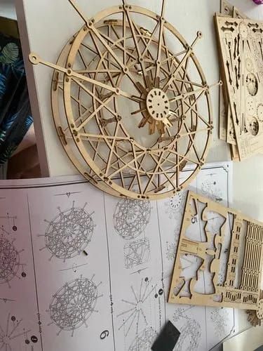 Photo du montage partagée : Puzzle 3D boîte à musique grande roue