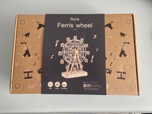 Photo du montage partagée : Puzzle 3D boîte à musique grande roue