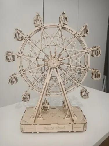 Photo du montage partagée : Puzzle 3D boîte à musique grande roue
