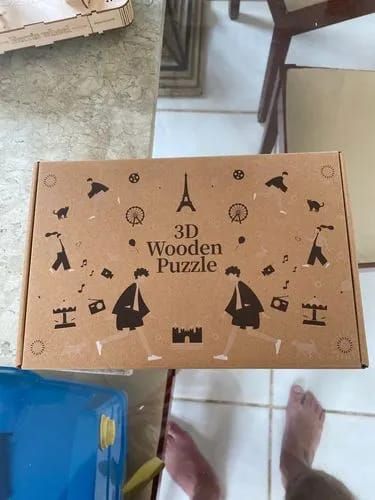 Photo du montage partagée : Puzzle 3D boîte à musique grande roue