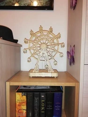 Photo du montage partagée : Puzzle 3D boîte à musique grande roue