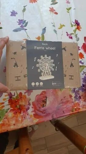 Photo du montage partagée : Puzzle 3D boîte à musique grande roue