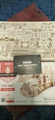 Photo du montage partagée : Puzzle 3D Camion lourd