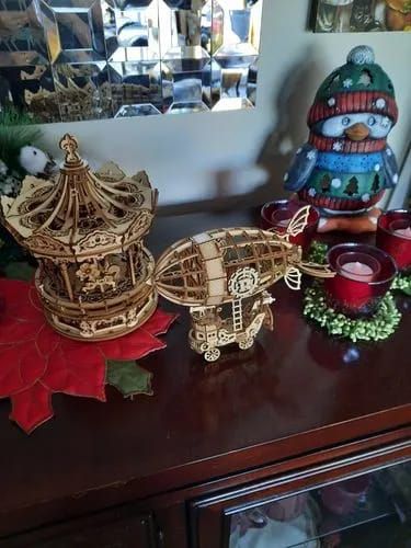 Photo du montage partagée : Puzzle 3D Carrousel romantique