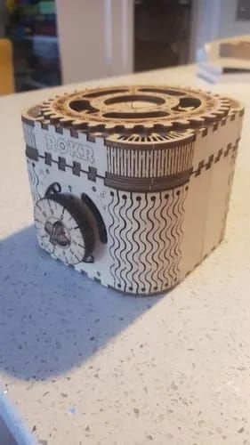 Photo du montage partagée : Puzzle 3D Coffre au trésor