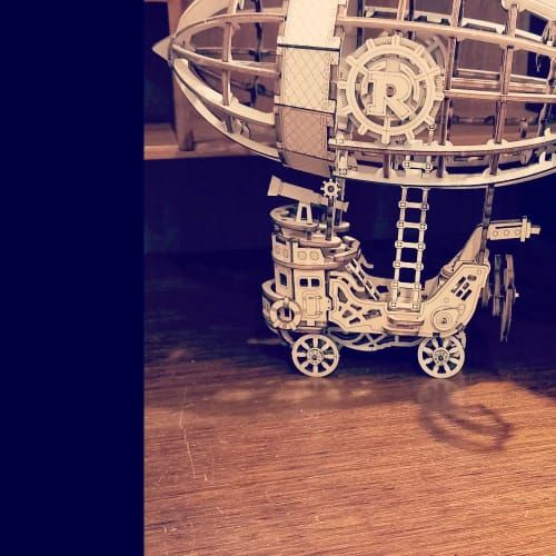 Photo du montage partagée : Puzzle 3D Dirigeable