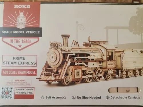 Photo du montage partagée : Puzzle 3D Express à vapeur Prime