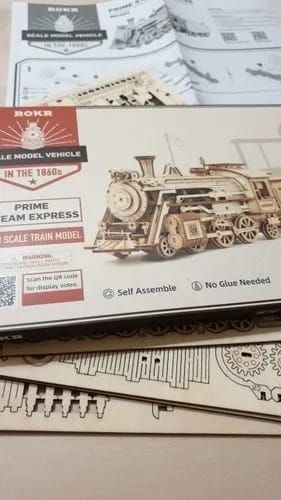 Photo du montage partagée : Puzzle 3D Express à vapeur Prime