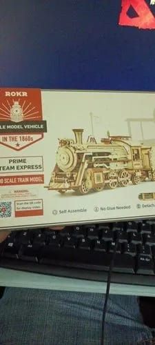 Photo du montage partagée : Puzzle 3D Express à vapeur Prime
