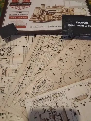 Photo du montage partagée : Puzzle 3D Express à vapeur Prime