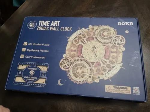 Photo du montage partagée : Puzzle 3D horloge murale du zodiaque