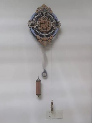 Photo du montage partagée : Puzzle 3D horloge murale romantique