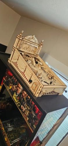 Photo du montage partagée : Puzzle 3D Machine de flipper