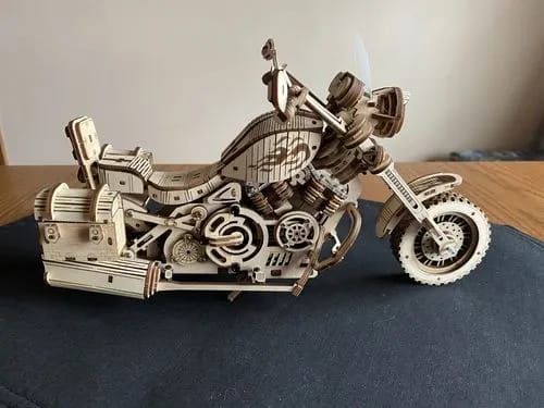 Photo du montage partagée : Puzzle 3D Moto de type cruiser
