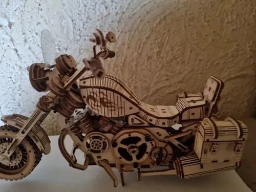 Photo du montage partagée : Puzzle 3D Moto de type cruiser