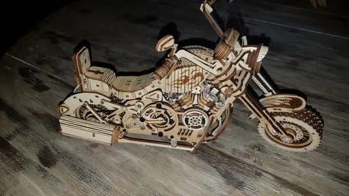 Photo du montage partagée : Puzzle 3D Moto de type cruiser