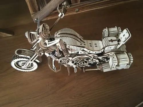 Photo du montage partagée : Puzzle 3D Moto de type cruiser