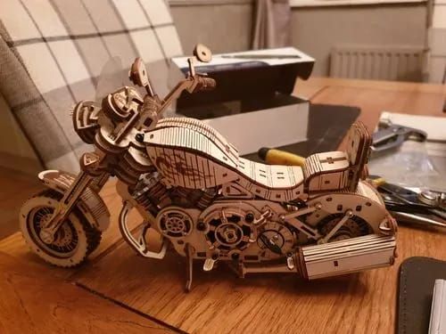 Photo du montage partagée : Puzzle 3D Moto de type cruiser