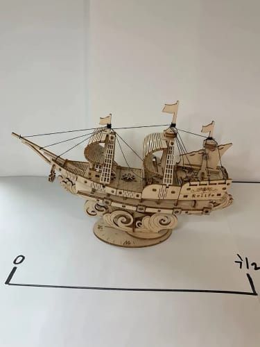 Photo du montage partagée : Puzzle 3D Navire à voile