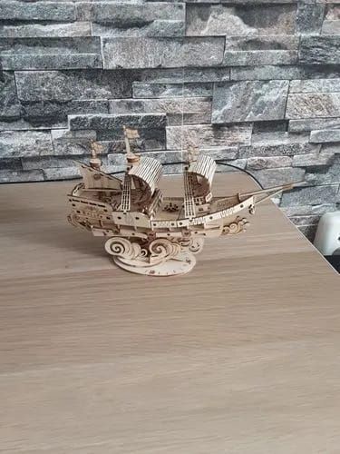 Photo du montage partagée : Puzzle 3D Navire à voile