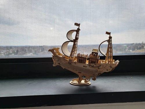 Photo du montage partagée : Puzzle 3D Navire à voile