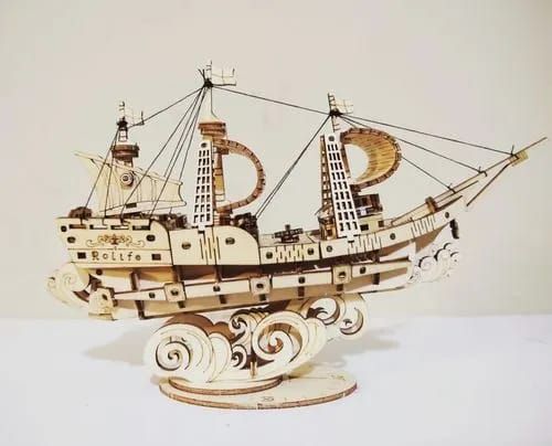Photo du montage partagée : Puzzle 3D Navire à voile