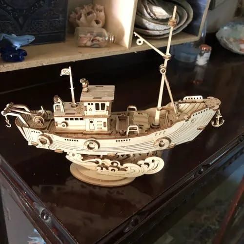 Photo du montage partagée : Puzzle 3D Navire à voile