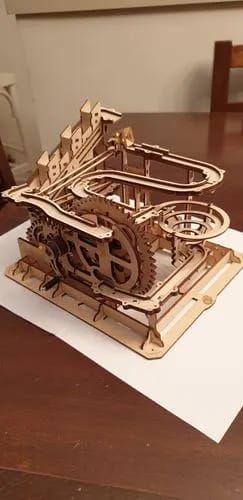 Photo du montage partagée : Puzzle 3D parcours de marbre