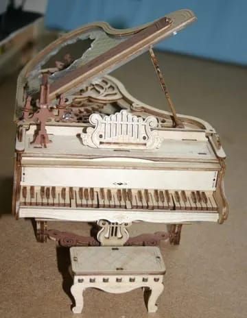 Photo du montage partagée : Puzzle 3D Piano magique