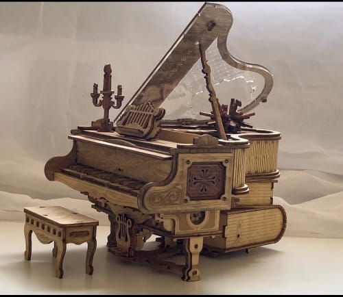 Photo du montage partagée : Puzzle 3D Piano magique