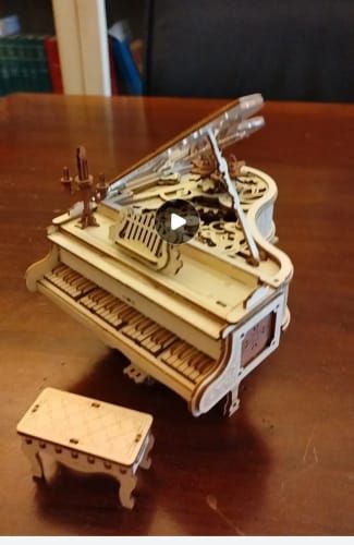 Photo du montage partagée : Puzzle 3D Piano magique