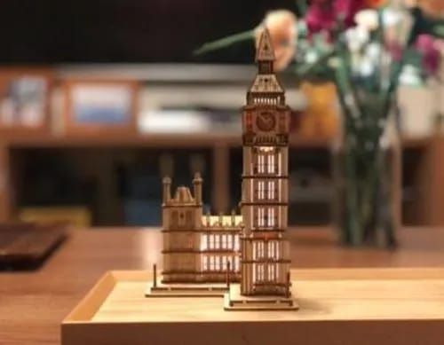 Photo du montage partagée : Puzzle 3D Pont de la Tour