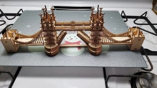Photo du montage partagée : Puzzle 3D Pont de la Tour