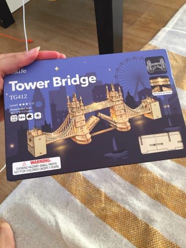 Photo du montage partagée : Puzzle 3D Pont de la Tour