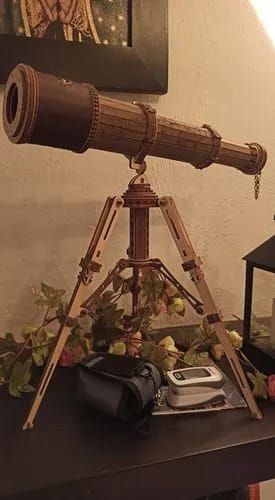 Photo du montage partagée : Puzzle 3D télescope monoculaire