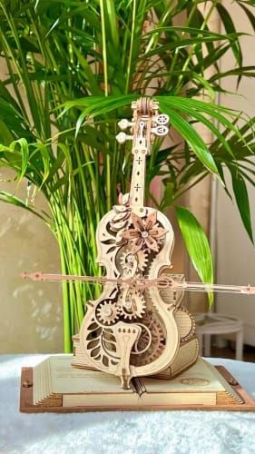 Photo du montage partagée : Puzzle 3D Violoncelle magique