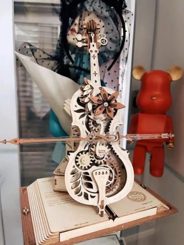 Photo du montage partagée : Puzzle 3D Violoncelle magique