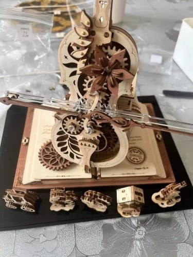 Photo du montage partagée : Puzzle 3D Violoncelle magique