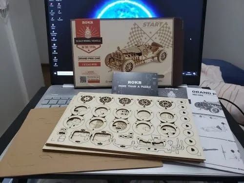 Photo du montage partagée : Puzzle 3D Voiture de Grand Prix