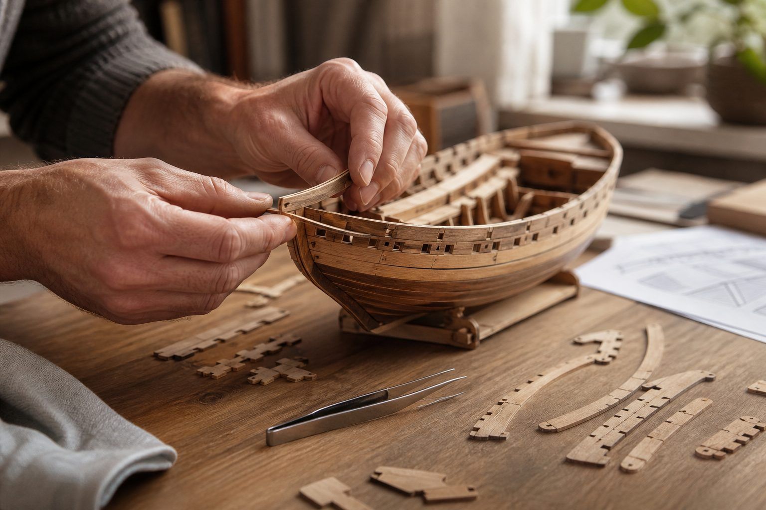Construire un bateau en puzzle 3D sans casser les pièces