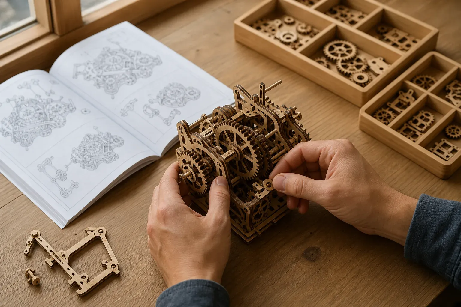 Quelle méthode utiliser pour faire un puzzle 3D solide ?