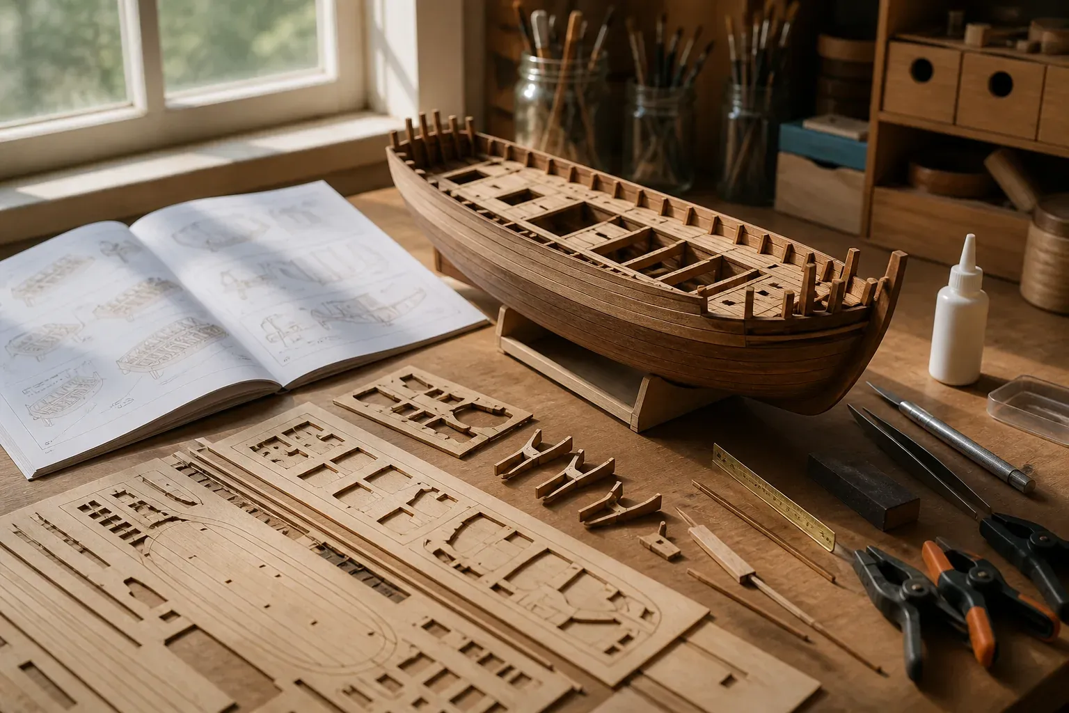Quelle maquette de bateau en bois choisir et construire ?