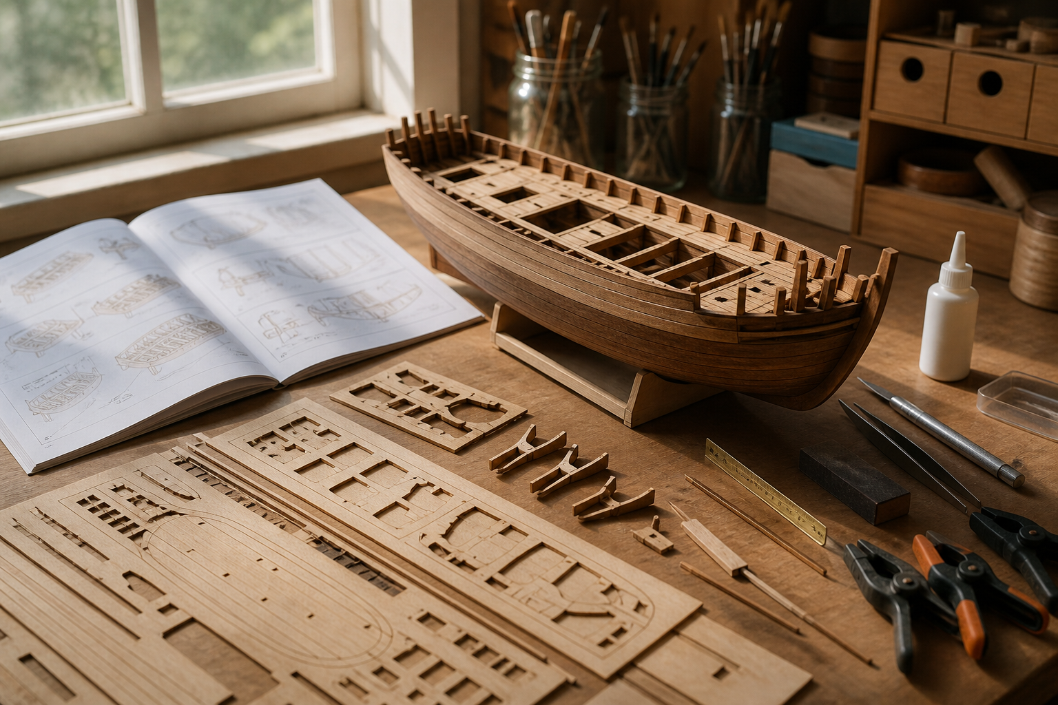 Quelle maquette de bateau en bois choisir et construire ?