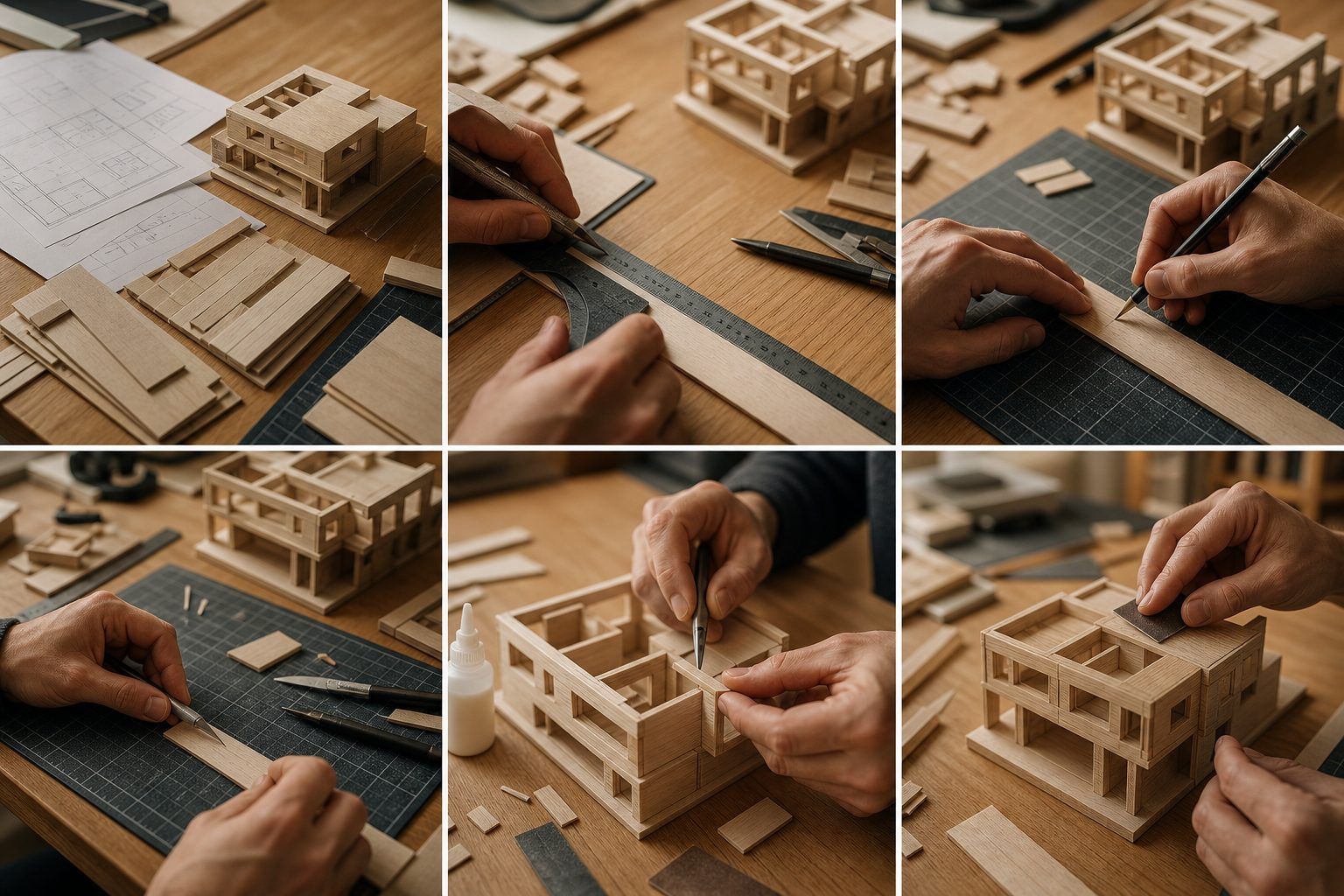 Construire une maquette en bois : la méthode en 6 étapes qui évite les erreurs