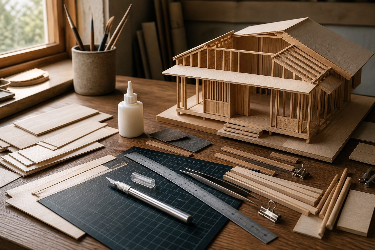 Quels matériaux prévoir pour une maquette de maison ou un puzzle 3D ?