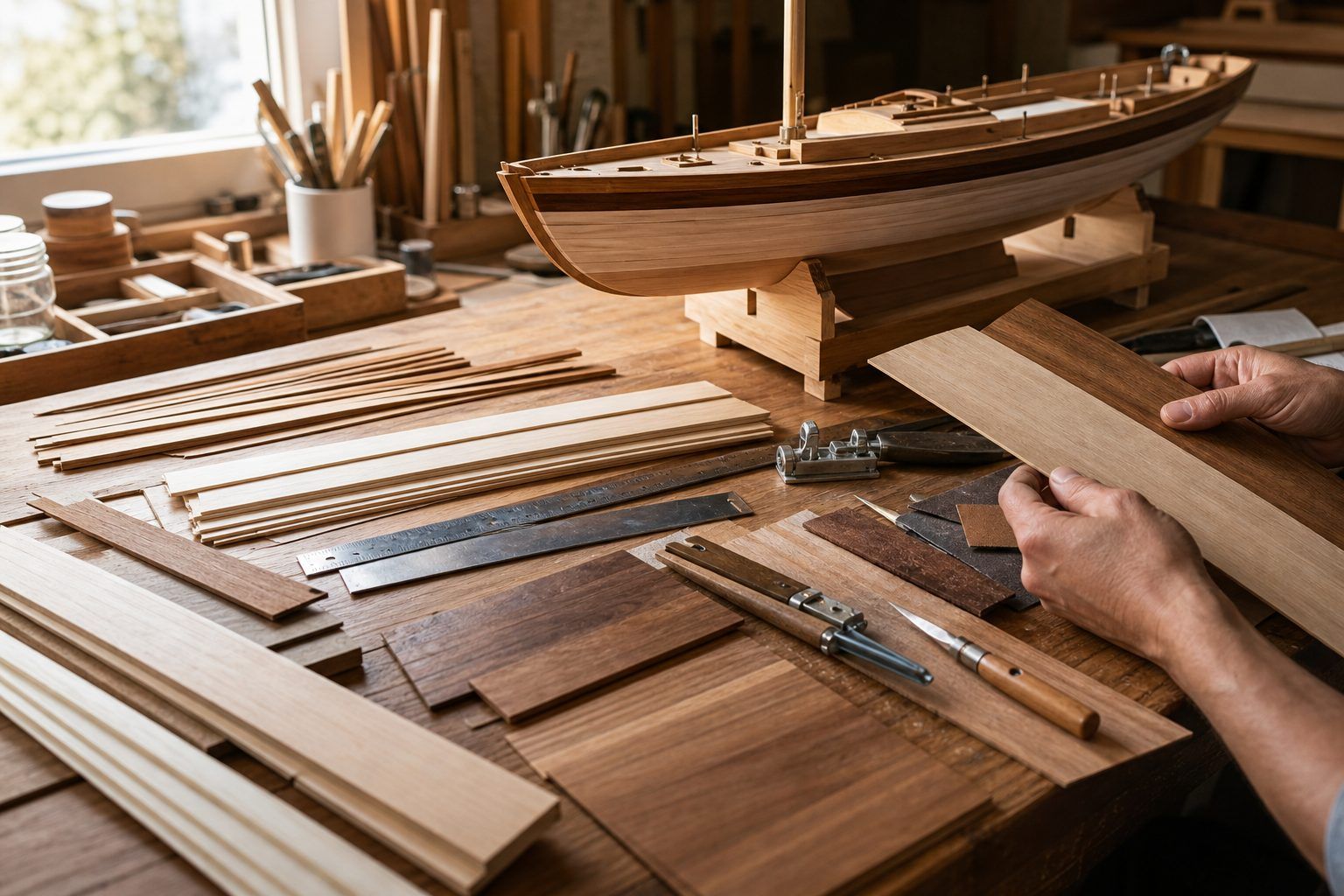 Quel bois utiliser pour fabriquer une maquette de bateau ?