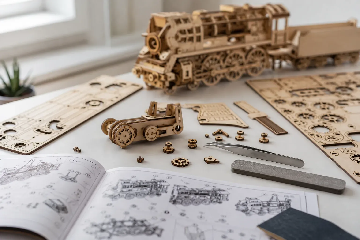 Maquette en bois à construire : bien choisir et réussir le montage
