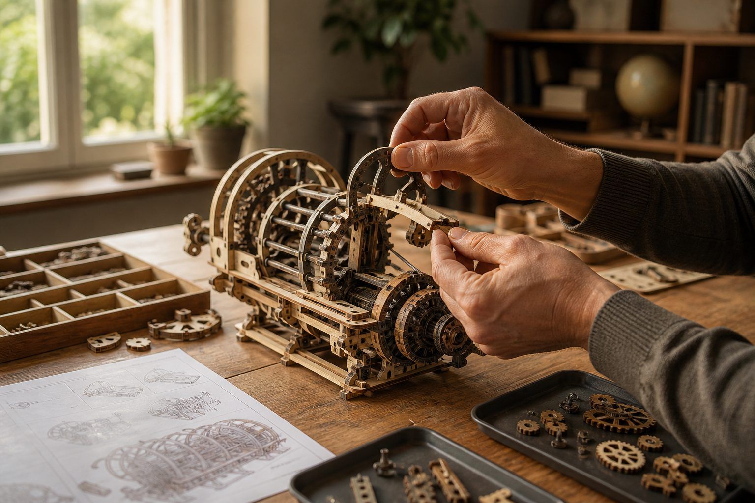 Monter une maquette difficile sans bloquer au milieu